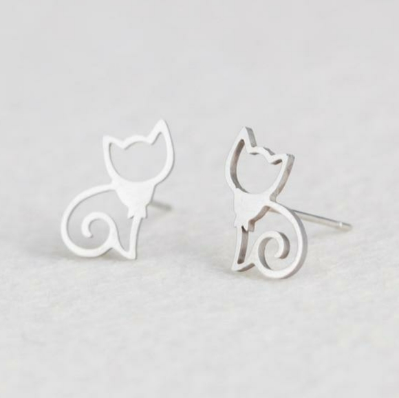 🔥 Kitty Kat Earings - Picture 2 of 2